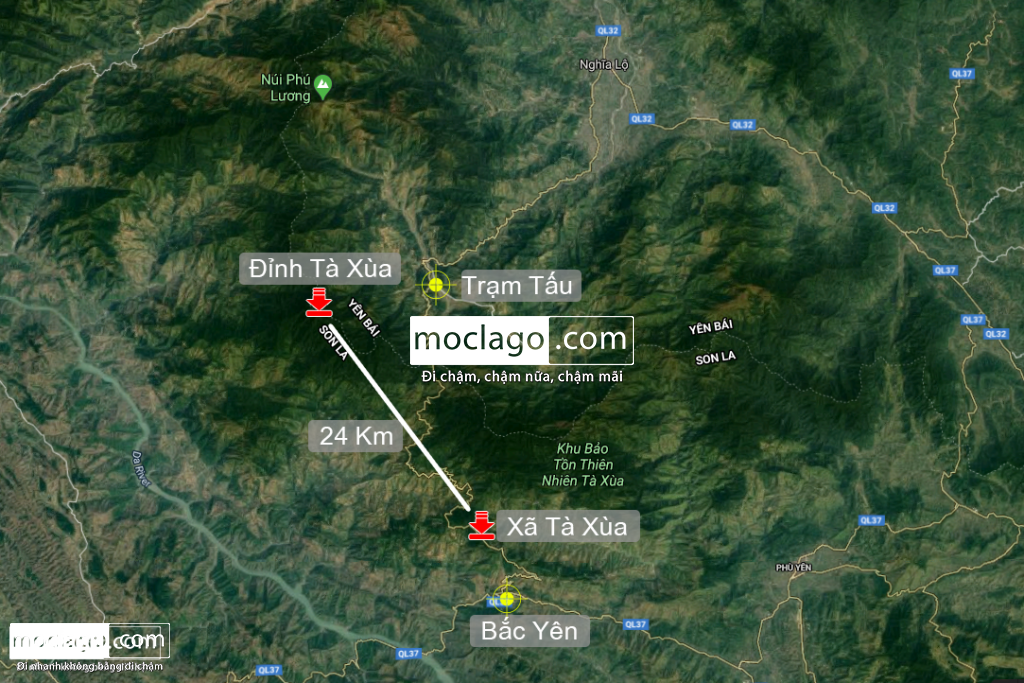 map 1024x683 - Nhầm lẫn giữa Tà Xùa-Bắc Yên-Sơn La và Tà Xùa-Trạm Tấu-Yên Bái