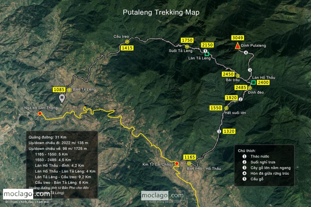 4 putaleng map 1024x683 - Tổng quan về 15 đỉnh núi cao nhất Việt Nam| Phần 1 (update 11.2021)
